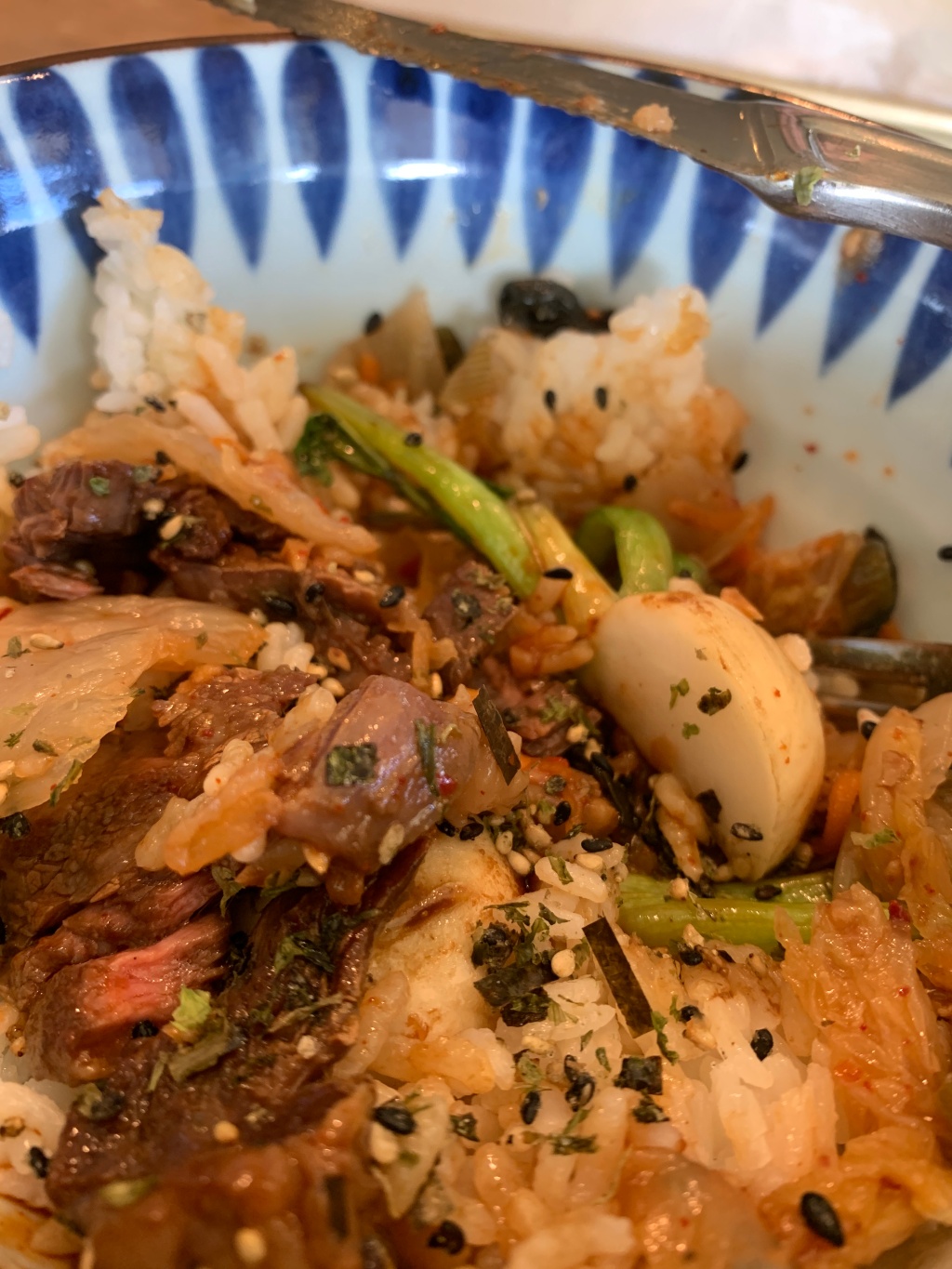 Sesame Steak Rice Bowls with Miso Turnips